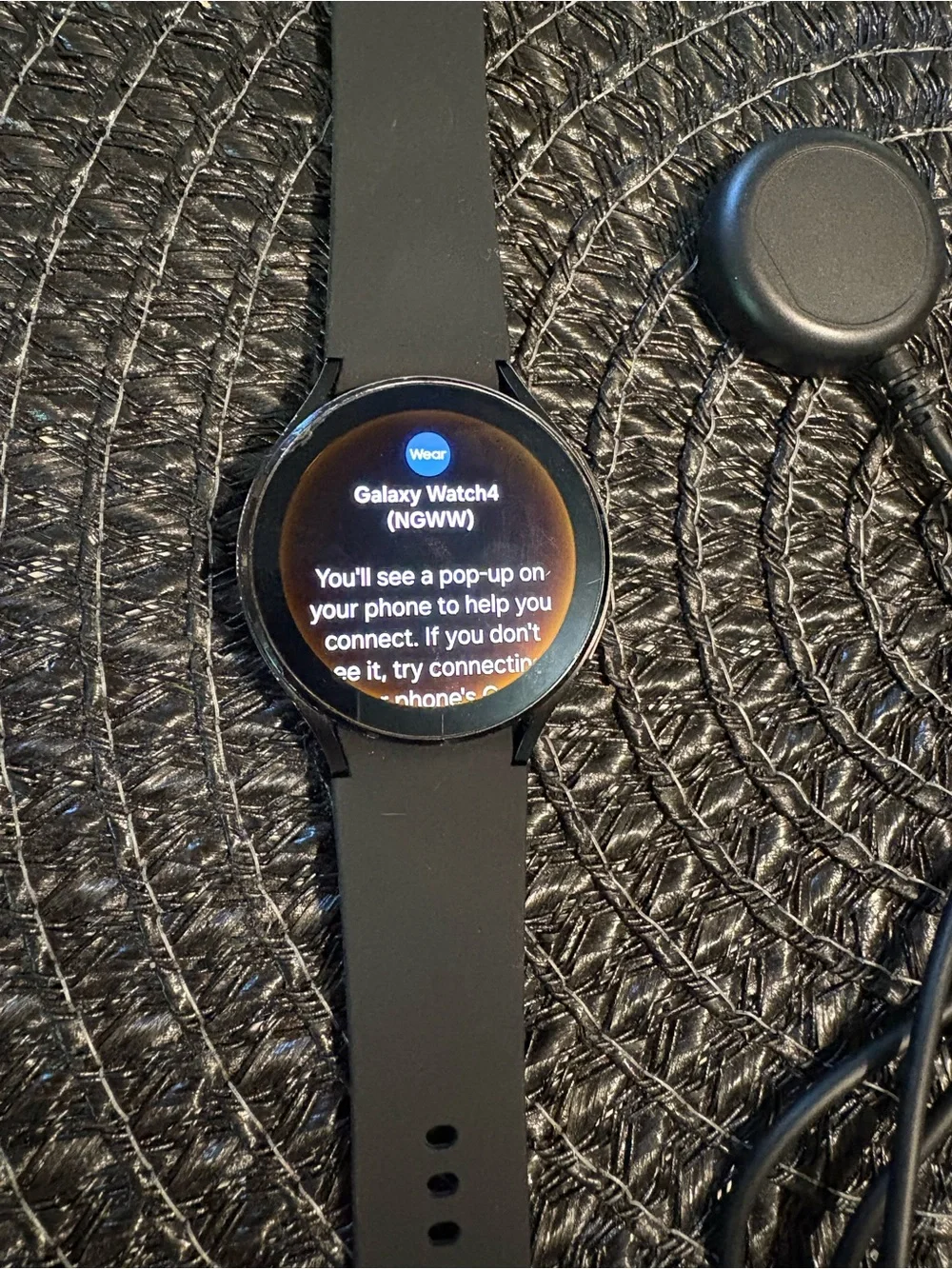 Samsung Galaxy Watch4 (44mm) LTE (Unlocked) Smartwatch - Black (SM-R875U)